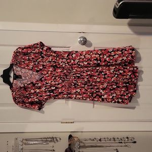 B Calm XXL black and red dress